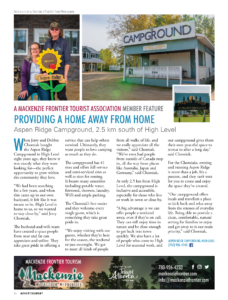 MFTA Feature- Aspen Ridge Camground