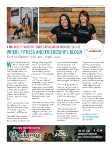 MFTA Feature- Sacred Warrior Yoga