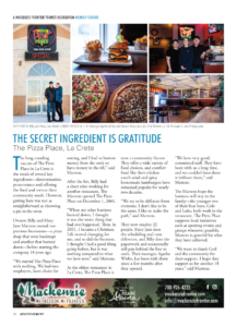 MFTA Feaure - La Crete Pizza Place